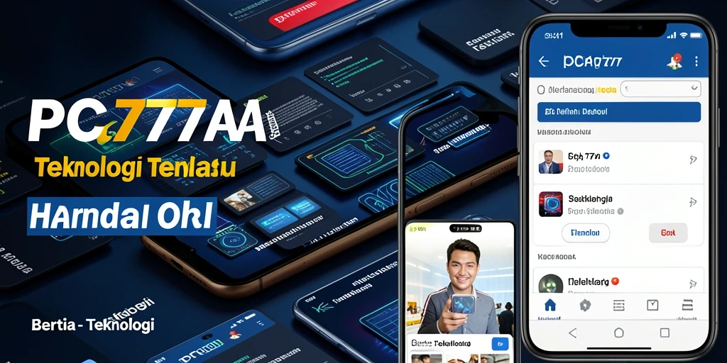 Tampilan antarmuka PC777 yang modern dan responsif.
