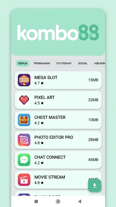 Kombo88 - Indeks Aplikasi Populer & Kanal Uji Terbaik di Indonesia