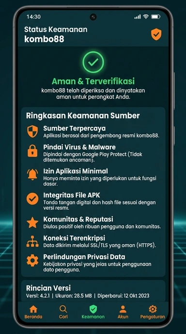 Kanal Resmi Kombo88 untuk Pengguna Android